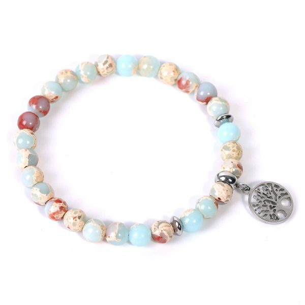 tree of life bead bracelet detal-1