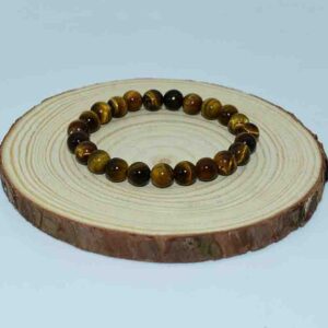 tiger eye bead bracelet